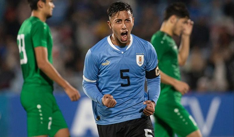 Fabricio Díaz - Cầu thủ trẻ nổi bật của U20 Uruguay