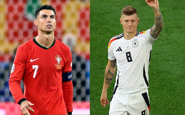 Kroos và Ronaldo nói lời chia tay Euro trong cùng một buổi tối.