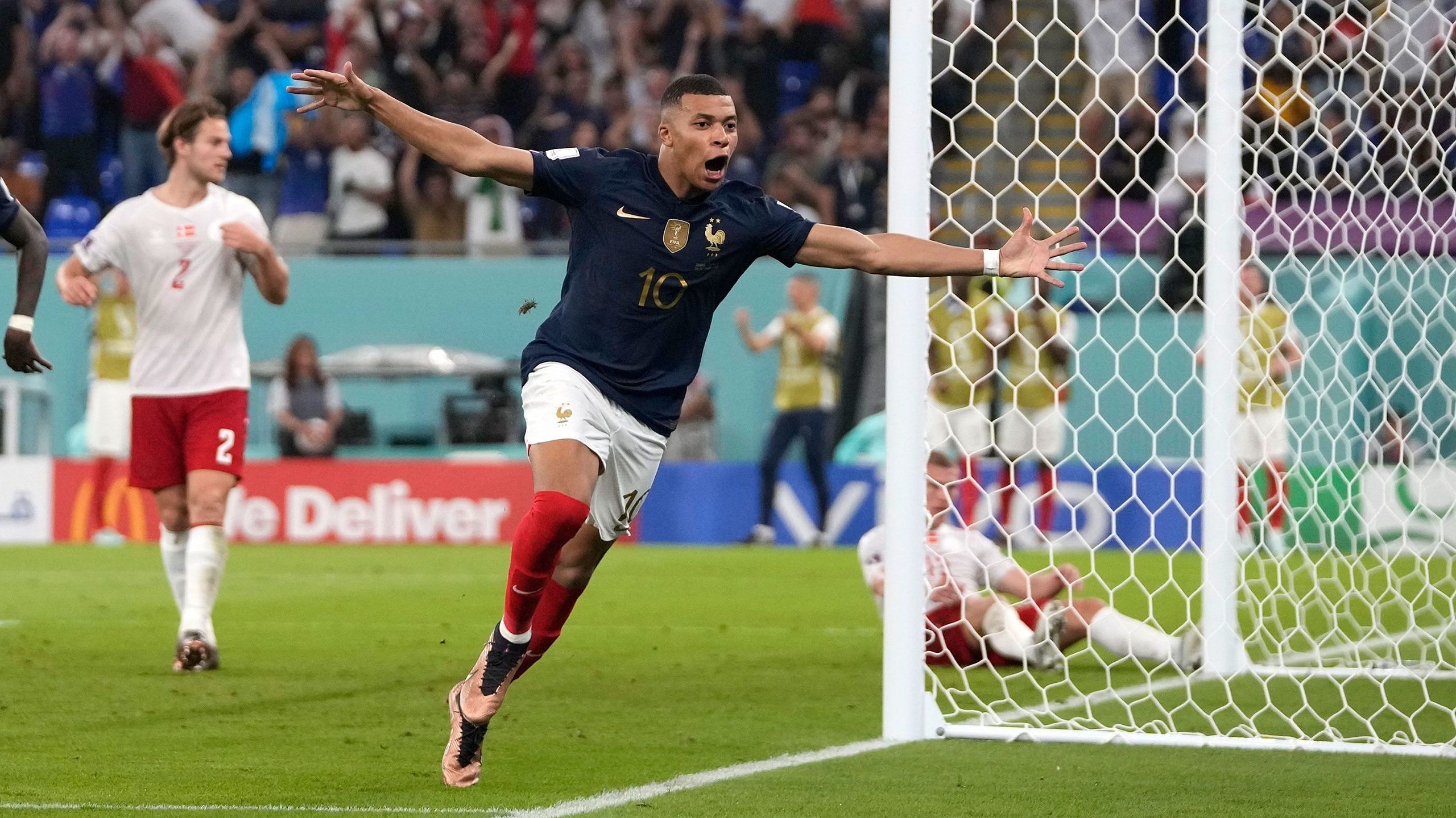 Kylian Mbappe trong trận đấu