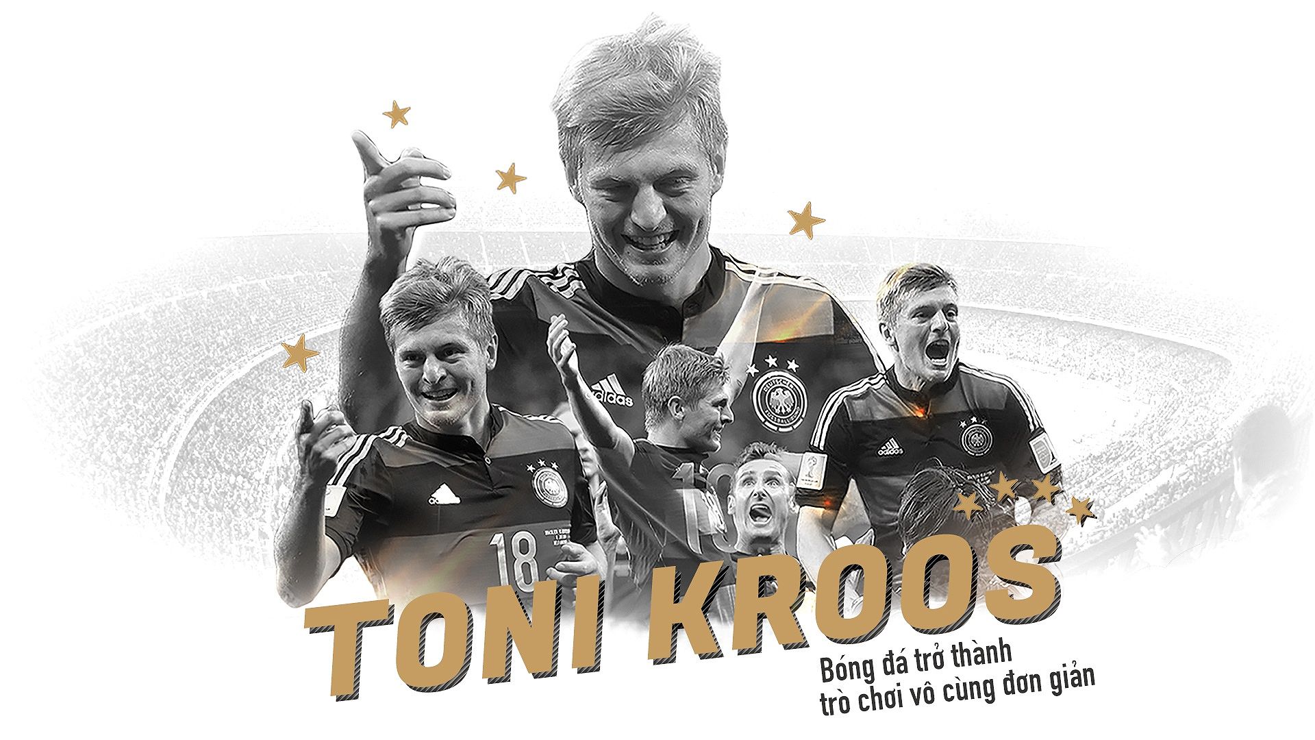 Tiền vệ Toni Kroos trong buổi tập